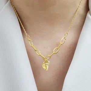 24k순금 하트 자물쇠 열쇠 목걸이 11.25g