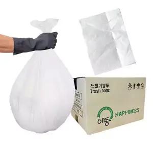 제이오 배접 쓰레기 봉투 백색 소 1BOX 1000P/재활용 분리수거 비닐 봉지