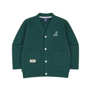 [롯데백화점]캉골 로고 저지 점퍼 QC 0003 다크 그린 (AQCCJP00030DN)