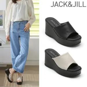 플랫폼 웨지힐 슬리퍼(JA5170)