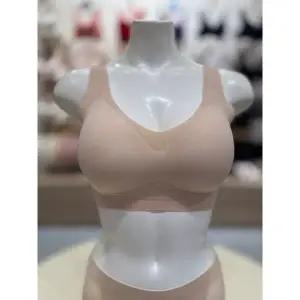 [트라이엄프](강남점)]여성 쿨텐션 프리컷 무봉제 브라탑 베이지 ( TEWBR371BE )