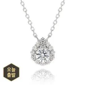 [하나다이아몬드]3부 천연다이아몬드 14k 18k 물방울 목걸이 프로포즈 결혼 예물 마나 HNDN03713