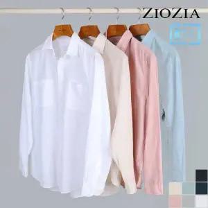 [시크릿특가] [지오지아] 원더쿨 린넨 블렌드 셔츠 A (ABC2WC1102_A)