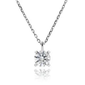 [하나다이아몬드]7부 랩다이아몬드 14k 18k 심플 프로포즈 데일리 목걸이 아이테르 HNLDN072