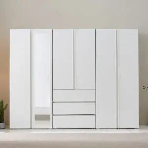 트리플 모던하임 LPM 키큰장 2400 거울 옷장 세트