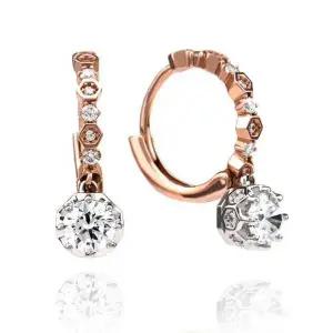 [하나다이아몬드]3부 랩다이아몬드 귀걸이 [프시케] 데일리 기념일 선물 HNLDE344