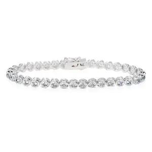 [하나다이아몬드]1부 랩다이아몬드 테니스팔찌 [아론] 유니크 럭셔리 기념일 선물 HNLDB015