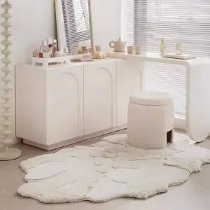 스노우 포레스트 가든 잔디 터프팅 러그 침실 발매트 4size