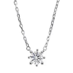 [하나다이아몬드]3부 랩다이아몬드 목걸이 [퓨어] 심플 데일리 기념일 선물 HNLDN0362