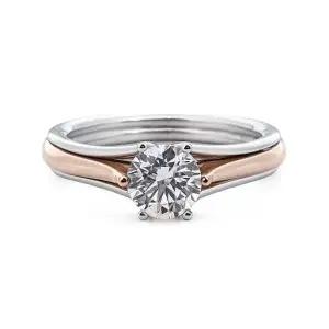 [하나다이아몬드]1캐럿 천연다이아몬드 반지 [라니아] 프로포즈 결혼 예물 HNDR1C225