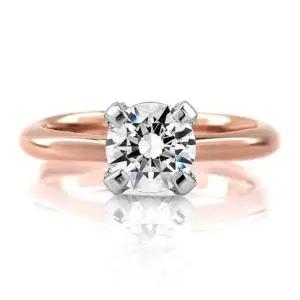 [하나다이아몬드]1캐럿 다이아몬드 반지 웨딩링 예물반지 결혼반지 렉시 HNDR1C231