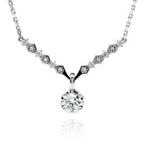 [하나다이아몬드]3부 천연다이아몬드 목걸이 [프시케] 프로포즈 웨딩 선물 HNDN03733