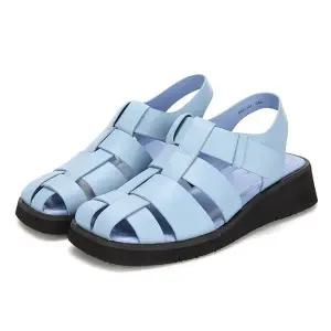 [BABARA][본사운영] 바바라 소가죽 글러디에디터 피셔맨 여성샌들 4.5cm_BBG341