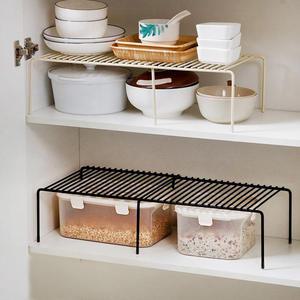 이지핏 싱크대 하부장 길이조절 정리 선반 주방 냄비 그릇 정리대 2ea