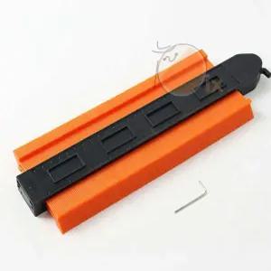 늘DIX 원 락킹 윤곽게이지 25CM 오렌지 게이지자 곡선모양자