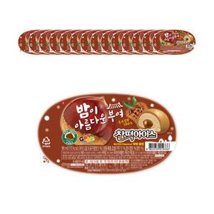 [슈팅냉동] 찰떡아이스 부여알밤 90ml, 15개