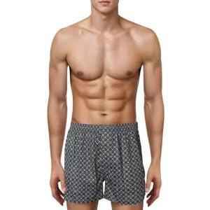 [롯데백화점]엘르이너웨어 로고 사선 체크 트렁크(EEMTK776CH)