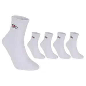 프로스펙스 자수포인트 중목 화이트 L 5팩 PRDEPMDL-WH5