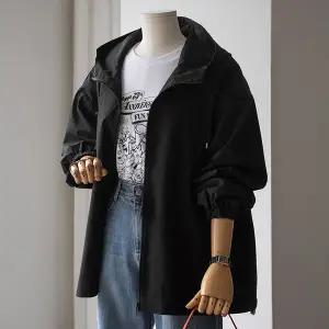 (안나앤플러스) 텔모드 후드 점퍼[자켓DEQ39] 빅사이즈