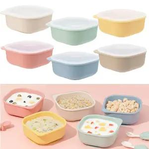 에디슨 실리콘 흡착볼 이유식용기 유아식기 택1