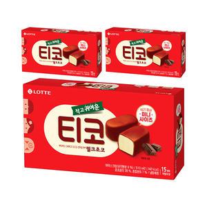 [슈팅냉동] 롯데웰푸드 티코 밀크초코 510ml, 3개