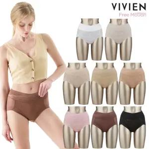 [방송히트]비비안 프리모션22차 하이웨이스트 스타일 크레오라 쉐이핑 헴팬티 8종