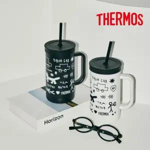 써모스X이나피스퀘어 더 콤팩트 스트로 컵앤텀블러 720ml / TKHA-720KC