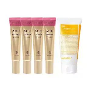 AHC 아이크림 시즌12 40ml x4 + 메디필 비건 비타민 콜라겐 클리어 120ml