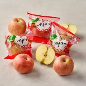 먹기편한 아삭하고 달콤한 세척사과 2kg 중소과 10과내외