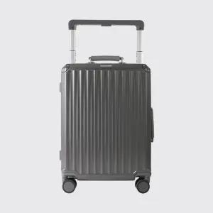 갤러리아 [독일 베르만] 와이드 핸들 컴포트 캐리어 24인치 다크그레이