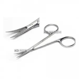 아이이스 시저 커브 CVD SCISSORS CURVED / 하품 13-168LP
