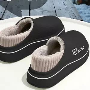 [하프클럽/]초경량 EVA 털슬리퍼 남성 여성 겨울 방수 논슬립