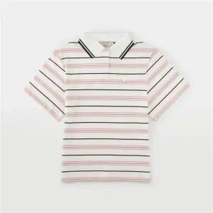 스트라이프 플레어 폴로 반팔 티셔츠 GW00202KJ0069 WHS