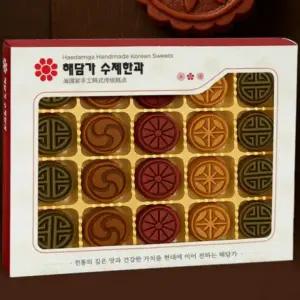 어르신 한과궁중 다식 수제간식 다과 옛날 전통 과자 설선물세트