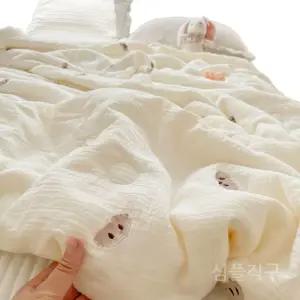 모달이불 퀼트 여름이불 린넨 부드러운 스프레드 시원한 간절기이불 여름 코튼 얇은이불 침구