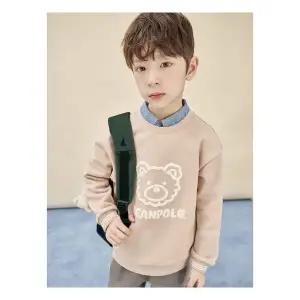 매장정품 [빈폴키즈] 자수 곰돌이 폴키 스웨트 셔츠 베이지 (BI5X41U08A) 244410