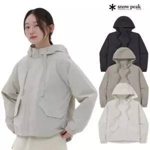 [갤러리아] 스노우피크 어패럴 [단독이월] 캠픽 여성 후드 바람막이 S24SWKWB21