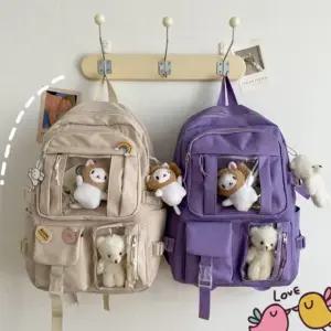 신학기 고등학생 여행 중학생 고학년 기벼운 책가방 소풍가방 학원가방