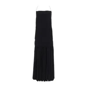 스페게티 스트랩 플리츠 맥시 원피스 DRW00792AJ0 0253990