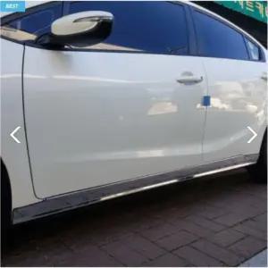 뉴 카렌스 스텝몰딩 사이드스커트 자동차가니쉬 도어가드 도어스텝커버 변화지않는재질 순정핏