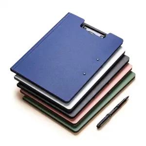 덮개형 클립보드 단단한 서류판 직장인 회의용 A4 서류 펜홀더 폴더파일