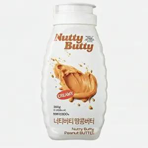 너티버티 짜먹는 땅콩버터 360g