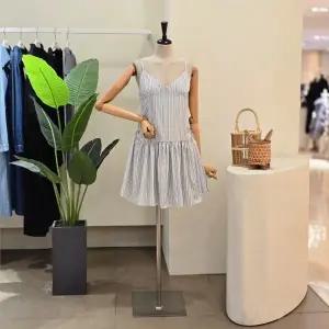 [대구백화점] [4CUS]스트라이프 플리츠 미니 원피스(FS6B9OP5346)