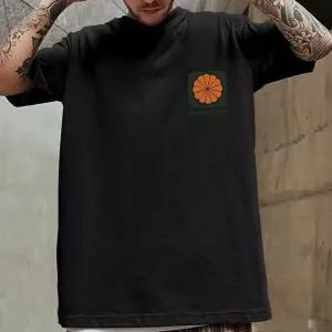 캐주얼 여름 남여공용 커플 베이직 라운드 티셔츠 오버핏반팔티