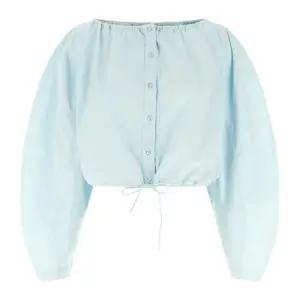 링클 코튼 포플린 크롭 탑 1156602000 2000