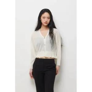 [롯데백화점]시슬리 셔링 포인트 스카시 가디건 SAKC81631