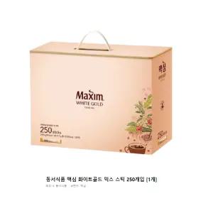 맥심 화이트골드 김연아 커피믹스 250T