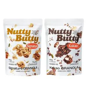 너티버티 그래놀라 시그니처 300g + 카카오 300g