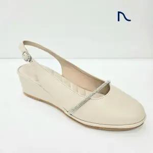 [엘칸토]여성 초경량 핫픽스 라이닝  웨지 슬링백 5cm LCWO56U613X36_SC