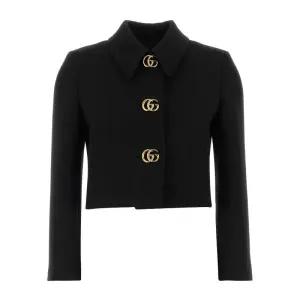 블랙 크레이프 울 블레이저 864254ZACKN 1000